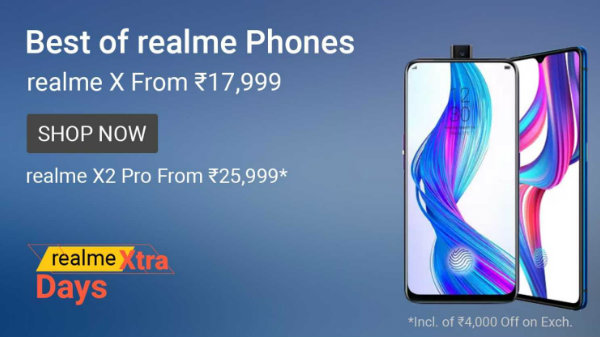 Offer On Realme Smartphones