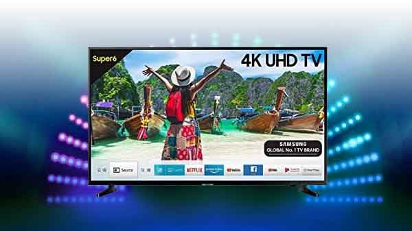 Samsung Super 6 108cm (43 inch) Ultra HD (4K) LED Smart TV