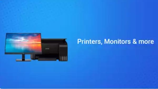 Up to 50% Off On Printers and Monitors