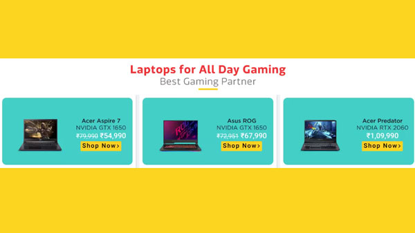 35% Off On Laptops For Gaming
