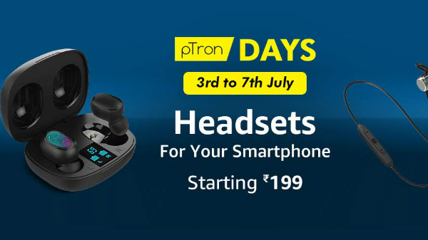 Amazon pTron Days Sale Offers On Headphones