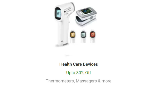 Up to 80% Off On Health Care Devices