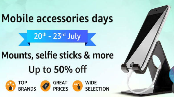 Up To 50% Off On Mounts, Selfie Sticks And More