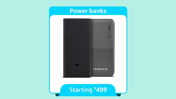 Power Banks Starting From Rs. 499