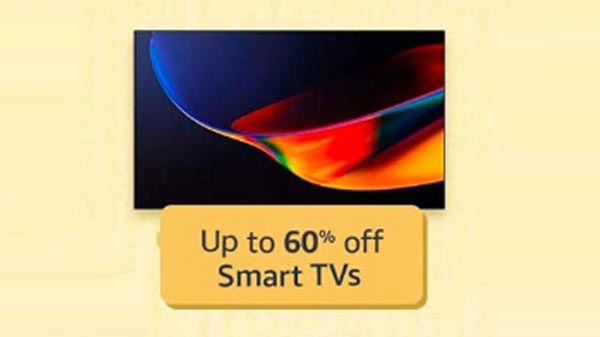 Up to 60% Off On Smart TVs