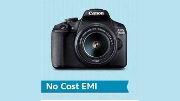 No Interest Cost EMI Offers On Cameras