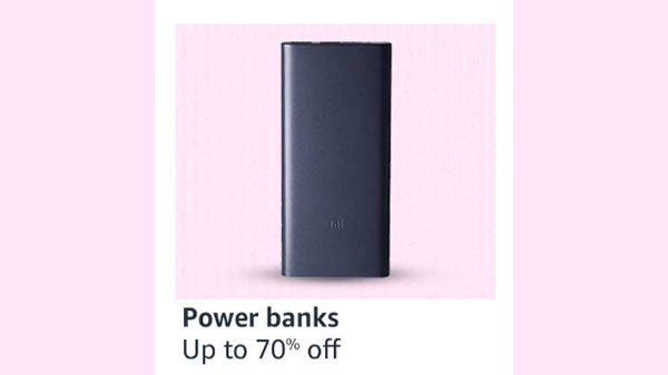 Up To 70% Off On Power Banks
