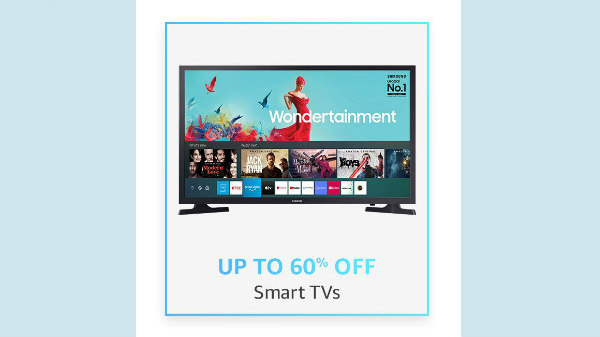 Up To 60% Off On Smart TVs