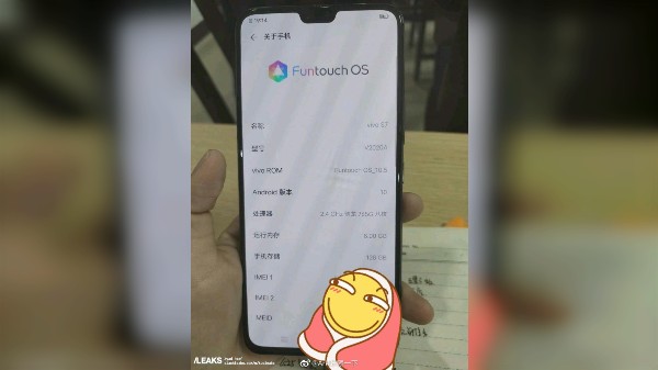 Vivo S7 5G Live Image Leak Hints Key Specs