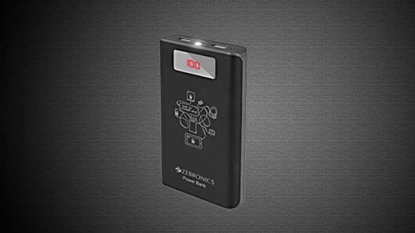 Zebronics PG15000D Power Bank with 15000mAh