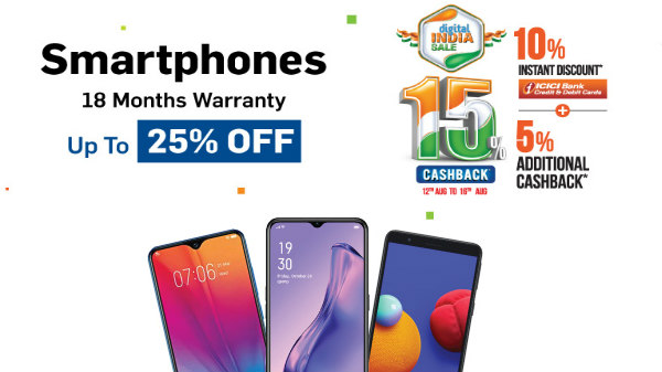 Up to 40% Off On Smartphones
