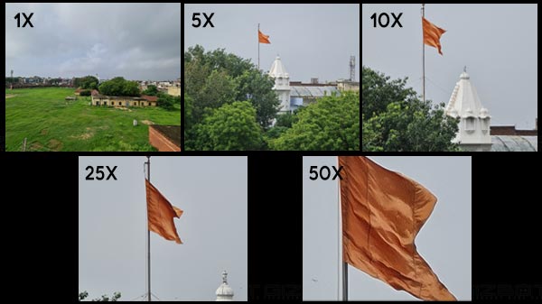 5x Optical Shots to 50x Digital Images