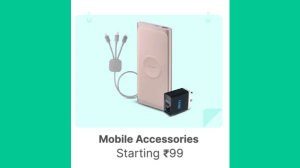 Mobile Accessories Starting From Rs. 99