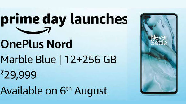 OnePlus Nord Sales Starts On 6th August