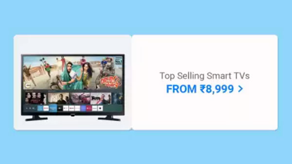 Top Selling Smart TVs Starts From Rs. 8,999