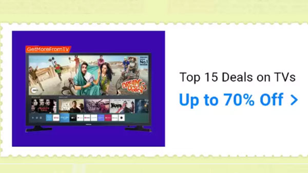 Up To 70% Off On Smart TVs