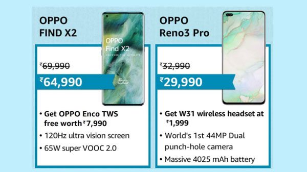 Up to Rs. 14,000 Off On OPPO Smartphones And No Cost EMI Up to 9 Months
