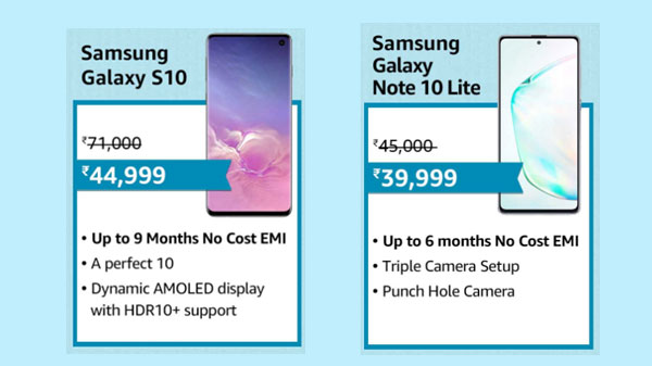 Up to Rs 25,000 off on Flagship Samsung Smartphones And Additional Exchange Offers Up to Rs. 4,000