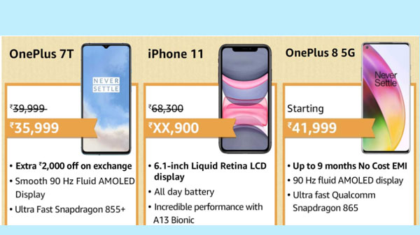 Up to Rs 4,000 Off On OnePlus