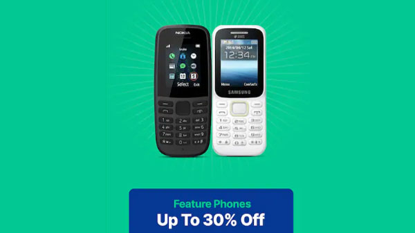 Up To 30% Off On Feature Phones