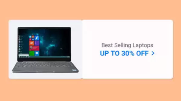 Up to 30% Off On Laptops