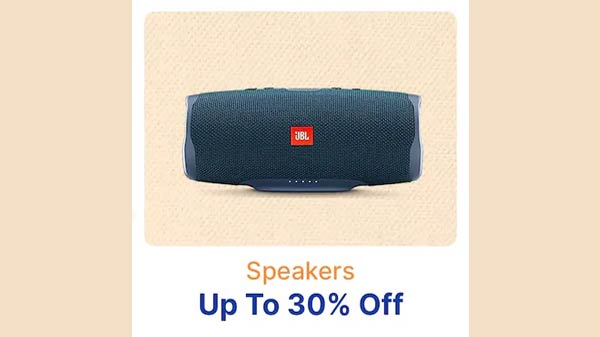 Up To 30% Off On Speakers