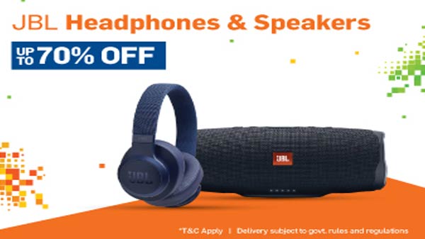 Up to 50% Off On Headphones And Speakers
