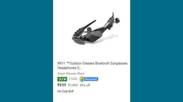 53% Off On RFV1 Outdoor Glasses Bluetooth Sunglasses Headphones 53% Off On RFV1 Outdoor Glasses Bluetooth Sunglasses Headphones