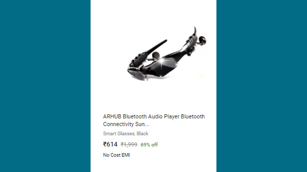 69% Off On ARHUB Bluetooth Audio Player Bluetooth Connectivity Sunglasses 69% Off On ARHUB Bluetooth Audio Player Bluetooth Connectivity Sunglasses