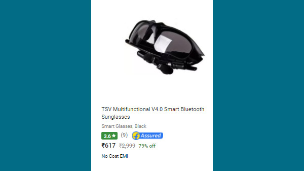79% Off On TSV Multifunctional V4.0 Smart Bluetooth Sunglasses 79% Off On TSV Multifunctional V4.0 Smart Bluetooth Sunglasses