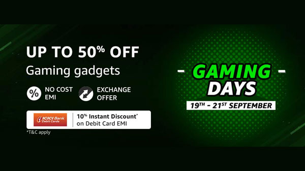 Amazon Gaming Days Sale 2020