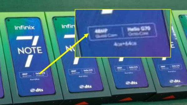 Infinix Note 7 Retail Box Reveals Key Specs And Design 