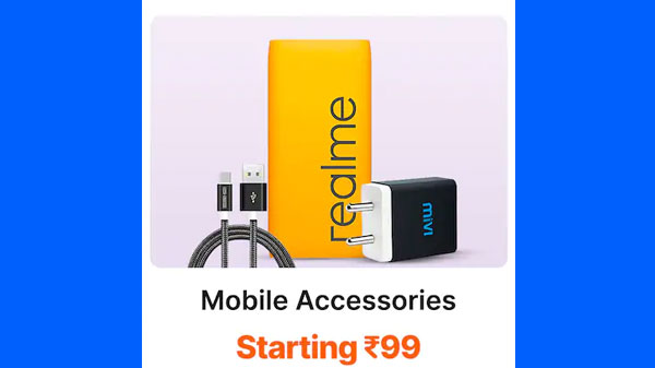 Mobile Accessories Starting From Rs. 99
