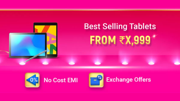 Offers On Best Selling Tablets