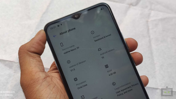 Realme Narzo 20: The X Factor