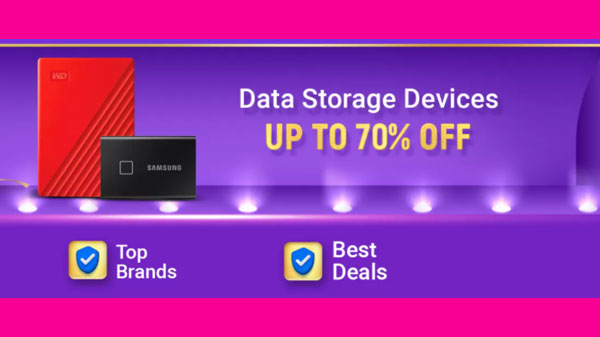 Up To 60% Off On Data Storage