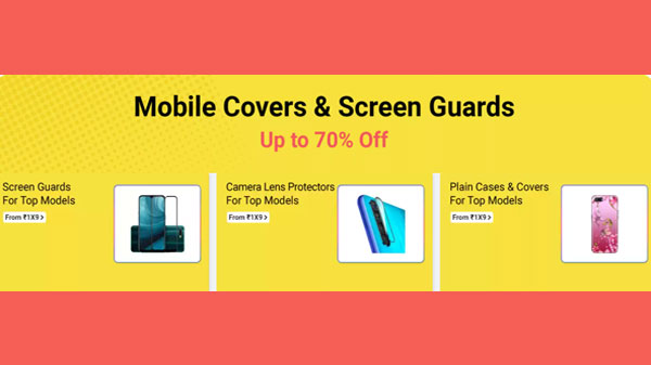 Up To 70% Off On Mobile Covers And Screen Guards