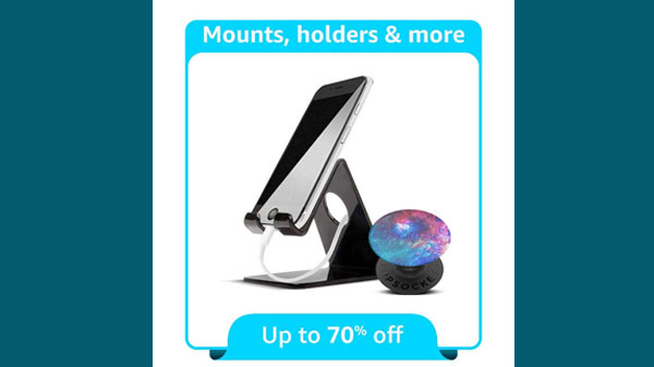 Up To 70% Off On Mount Holders And More