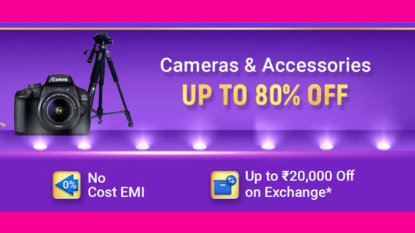 Up To 80% Off On Camera And Accessories