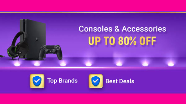 Up To 80% Off On Gaming Consoles