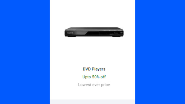 Up To 50% Off On DVD Players