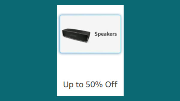 Up To 50% Off On Speakers