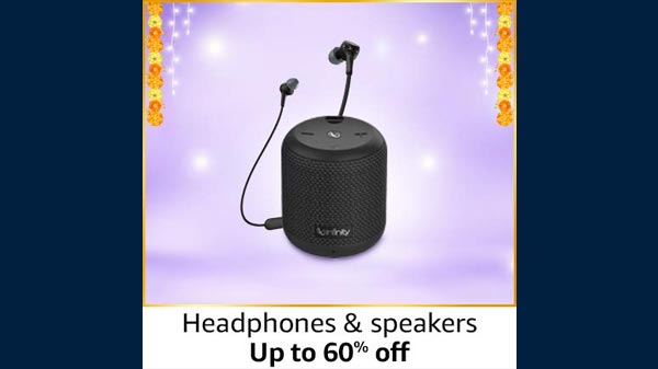 Up To 60% Off On Headphones And Speakers