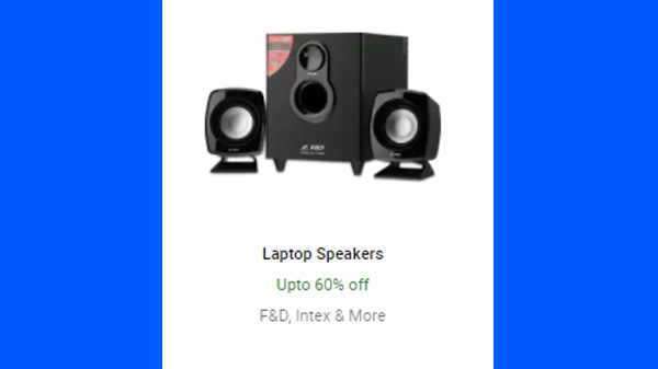Up To 60% Off On Laptop Speakers
