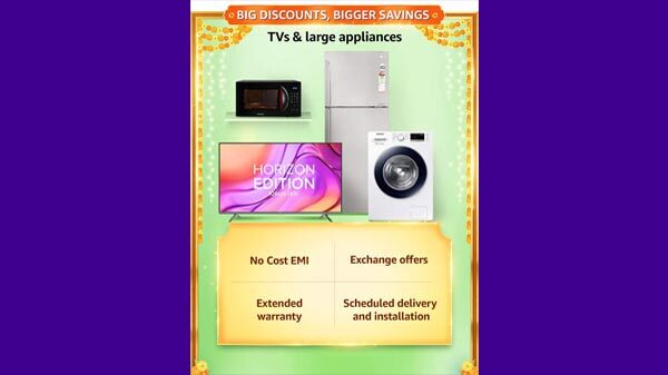 Up to 80% Off On TVs And Appliances