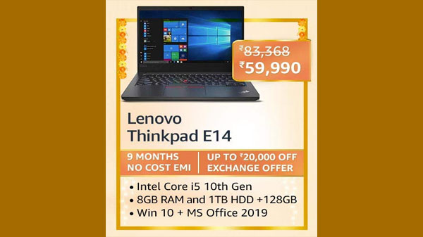 28% Off On Lenovo ThinkPad E14
