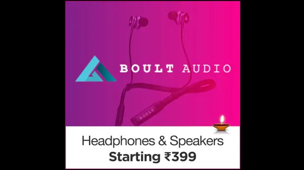 Headphones And Speakers Starting From Rs. 399