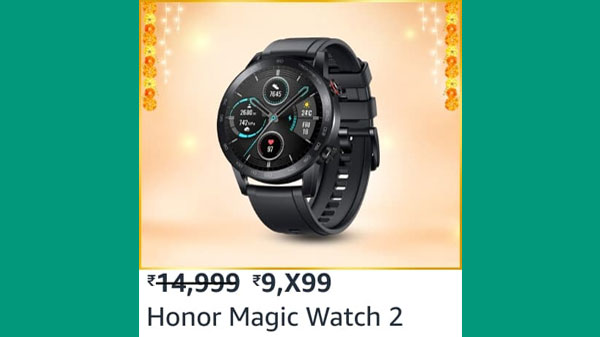 HONOR Magic Watch 2 (MRP: Rs. 14,999, After Discount Price Rs.9,499 )