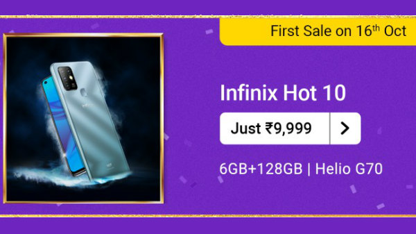 Infinix Hot 10 (First Sale On 16th September)
