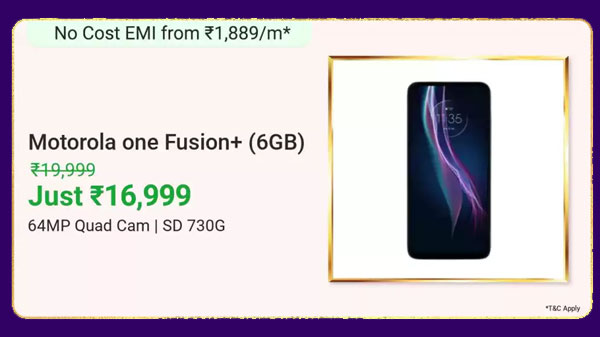 Moto One Fusion Plus